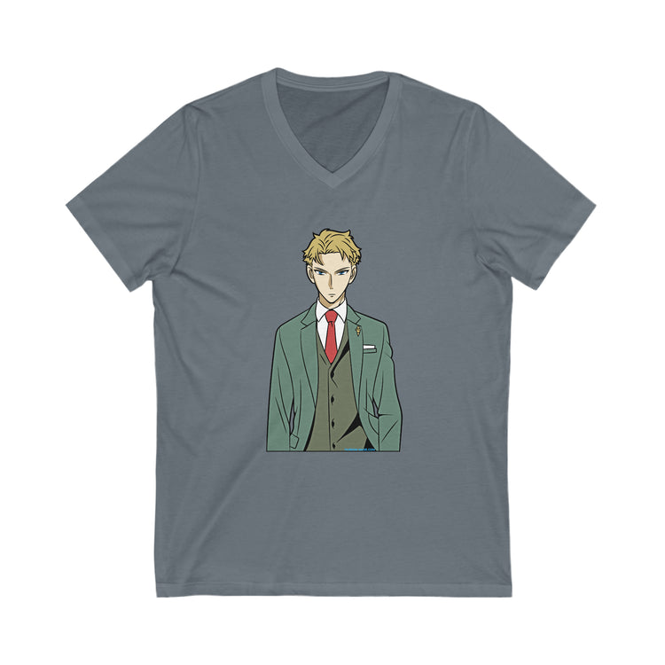 Loid Forger V-Neck Tee - Fandom-Made