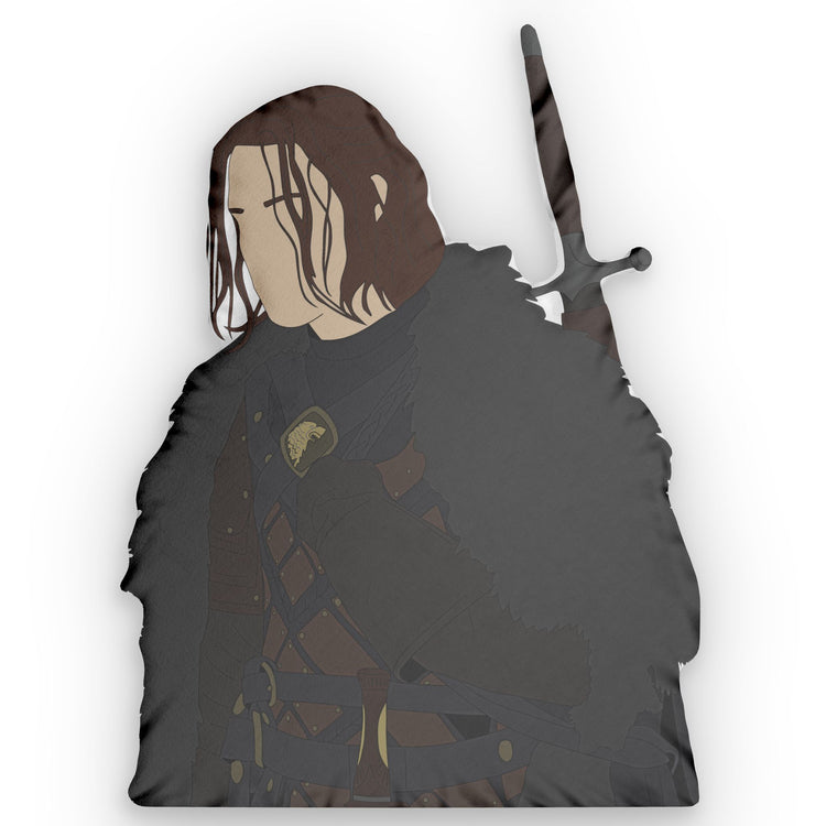 Cregan Stark-Shaped Pillow - Fandom-Made