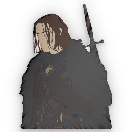 Cregan Stark-Shaped Pillow - Fandom-Made