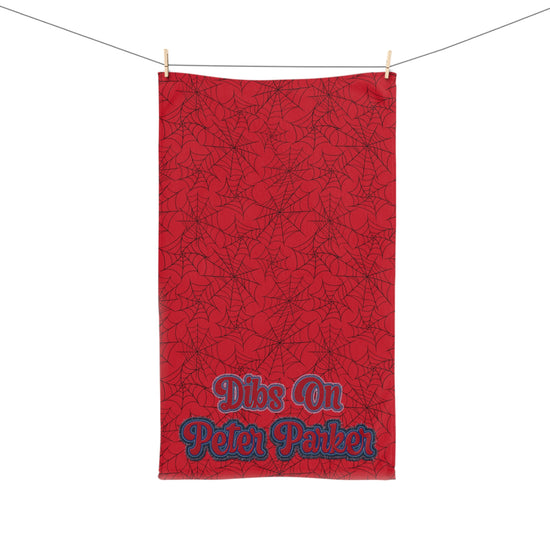 Dibs On Peter Parker Hand Towel - Fandom-Made