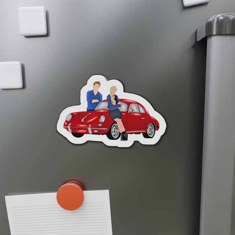 Stefan Salvatore and Lexi Branson Die-Cut Magnets - Fandom-Made