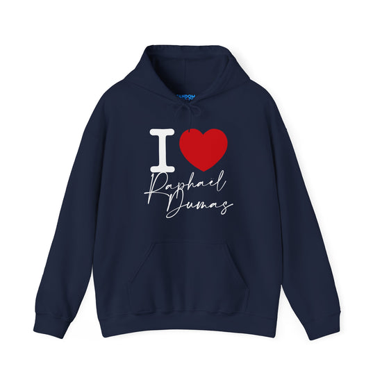 I Love Raphaël Dumas Hoodie - Fandom-Made