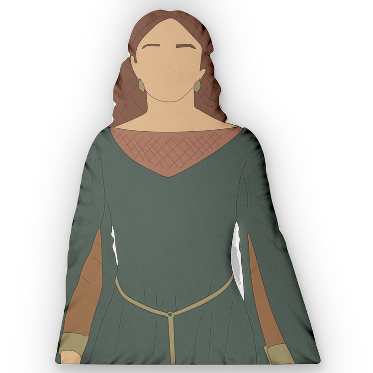 Queen Alicent-Shaped Pillow - Fandom-Made
