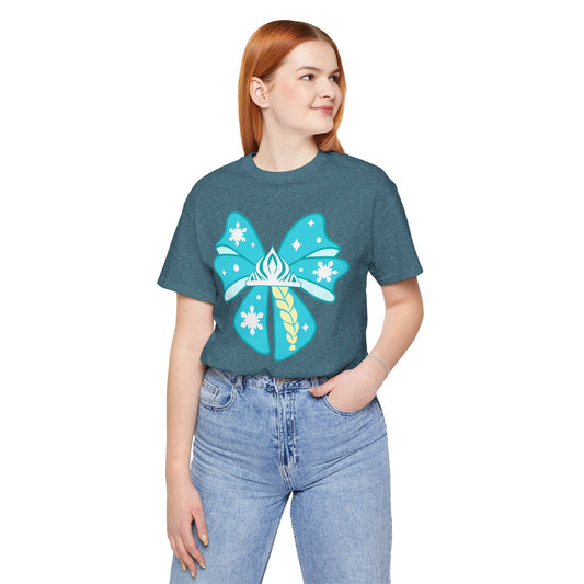 Elsa Bow Unisex T-Shirt - Fandom-Made