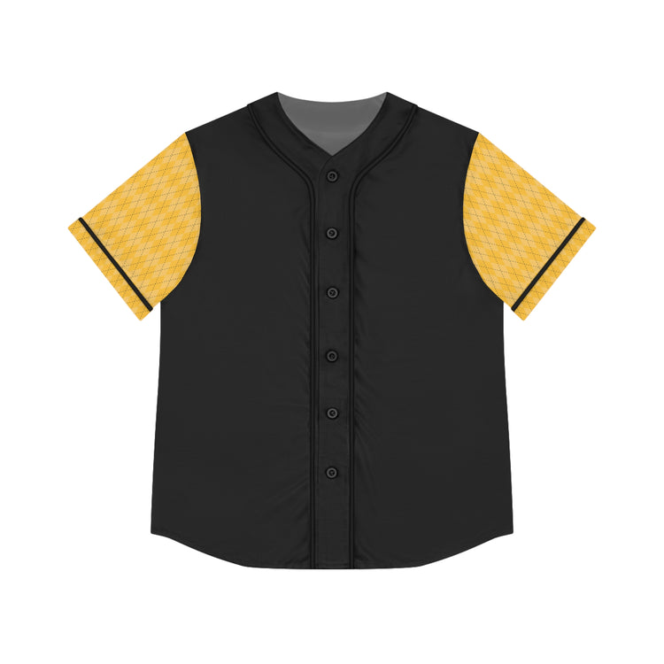 Hufflepuff Embroidery Design Women's Baseball Jersey - Fandom-Made