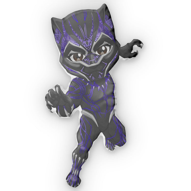 Black Panther-Shaped Pillow - Fandom-Made