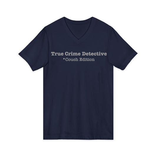 True Crime Detective V-Neck Tee - Fandom-Made