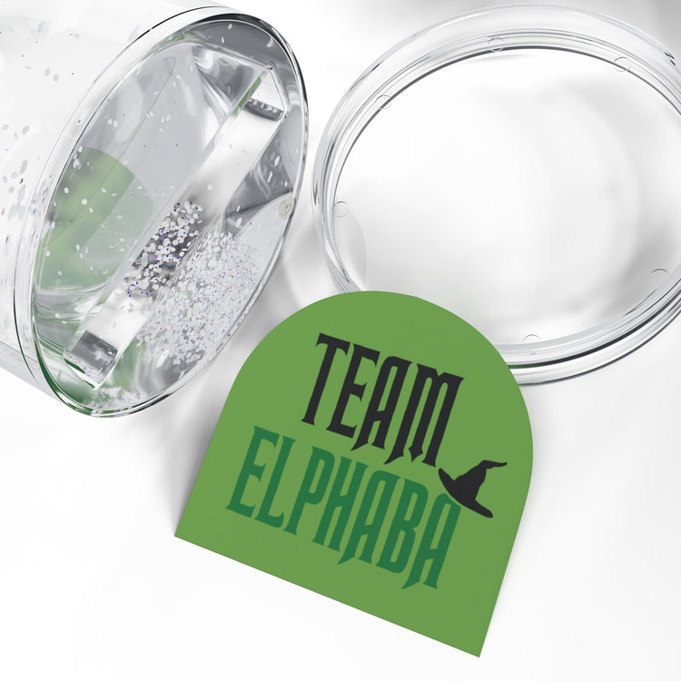 Team Elphaba Snow Globe - Fandom-Made