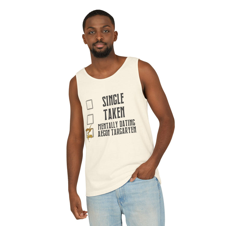 Mentally Dating Aegon Targaryen Tank Top - Fandom-Made
