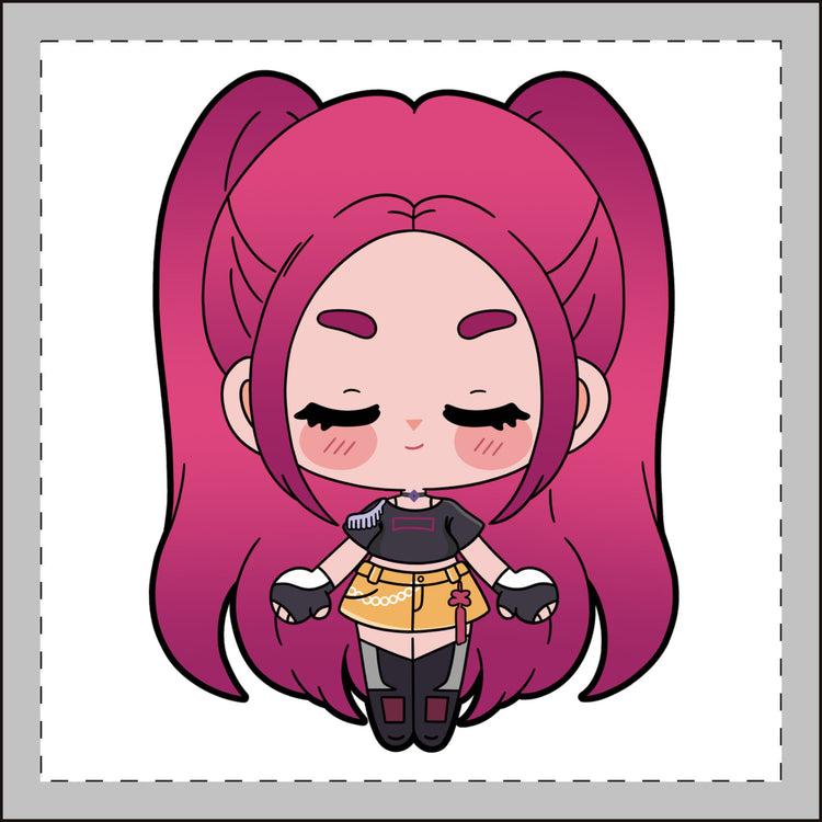 Mira Mini Plush Keychain