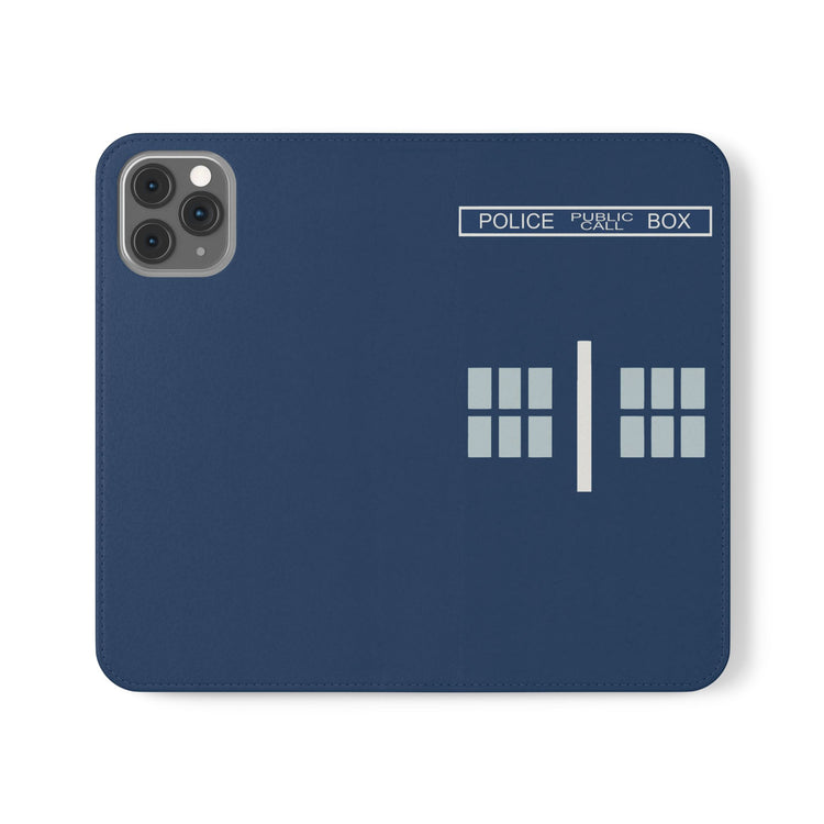 Tardis Flip Case - Fandom-Made