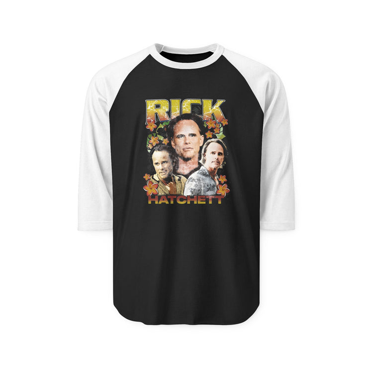 Rick Hatchett 3/4 Raglan Shirt - Fandom-Made
