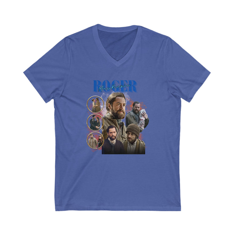 Roger MacKenzie V-Neck Tee - Fandom-Made
