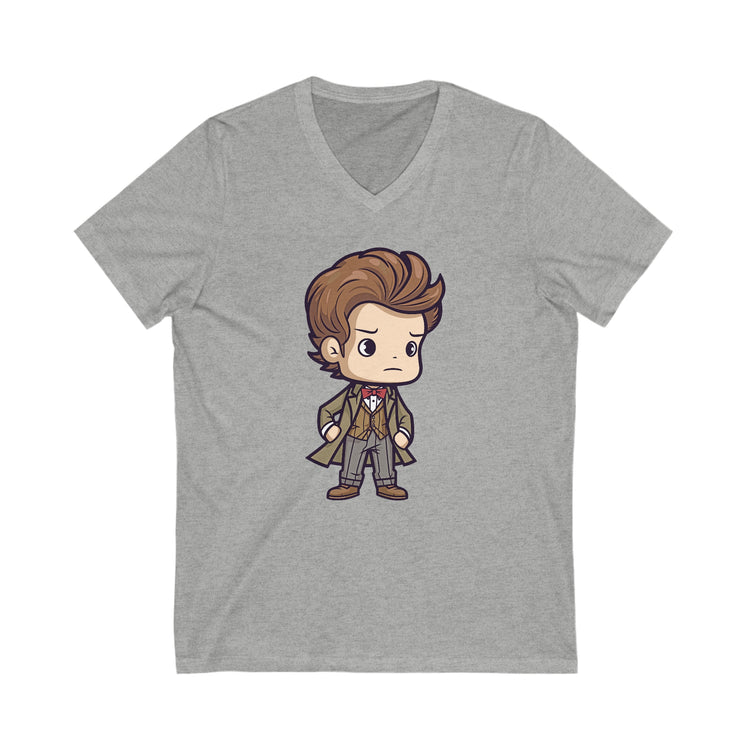 The 11th Doctor V-Neck Tee - Fandom-Made