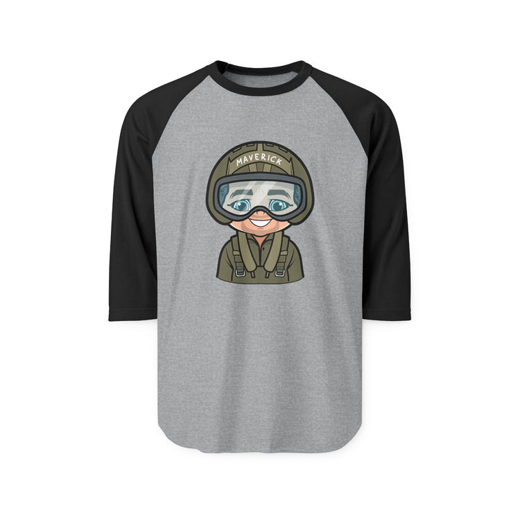 Maverick 3/4 Raglan Shirt - Fandom-Made