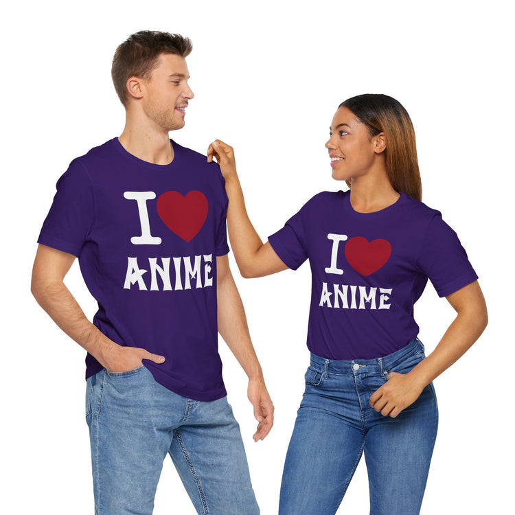 I Love Anime T-Shirt - Fandom-Made