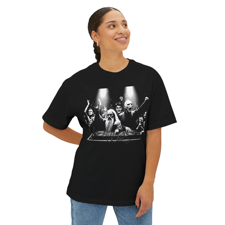 Wizard Rave Unisex Oversized Boxy Tee