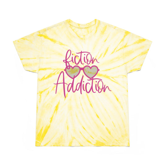 Fiction Addiction Tie-Dye Tee - Fandom-Made
