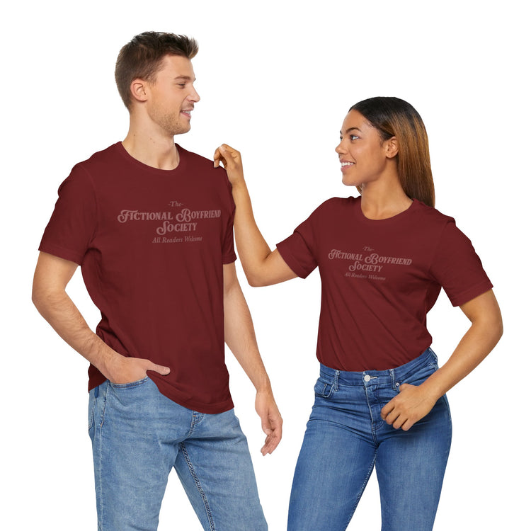 Fictional Boyfriend Society Unisex T-Shirt - Fandom-Made