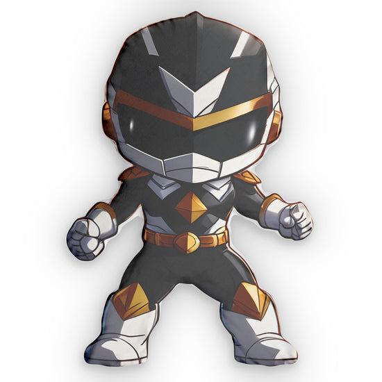 Black Ranger-Shaped Pillow - Fandom-Made