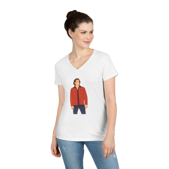 Sammy Winchester V-Neck Tee - Fandom-Made