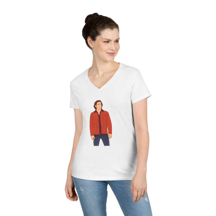 Sammy Winchester V-Neck Tee - Fandom-Made