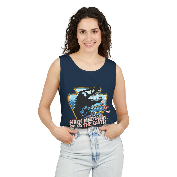 When Dinos Ruled Tank Top - Fandom-Made