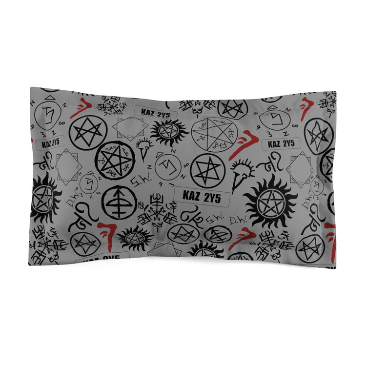 Supernatural Symbols Pillow Sham