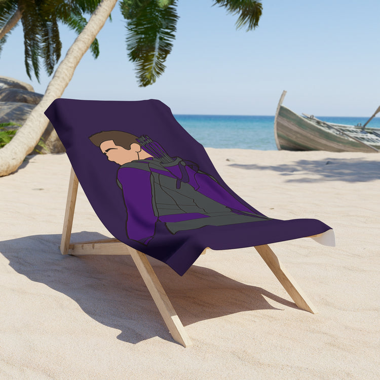 Hawkeye Beach Towel - Fandom-Made