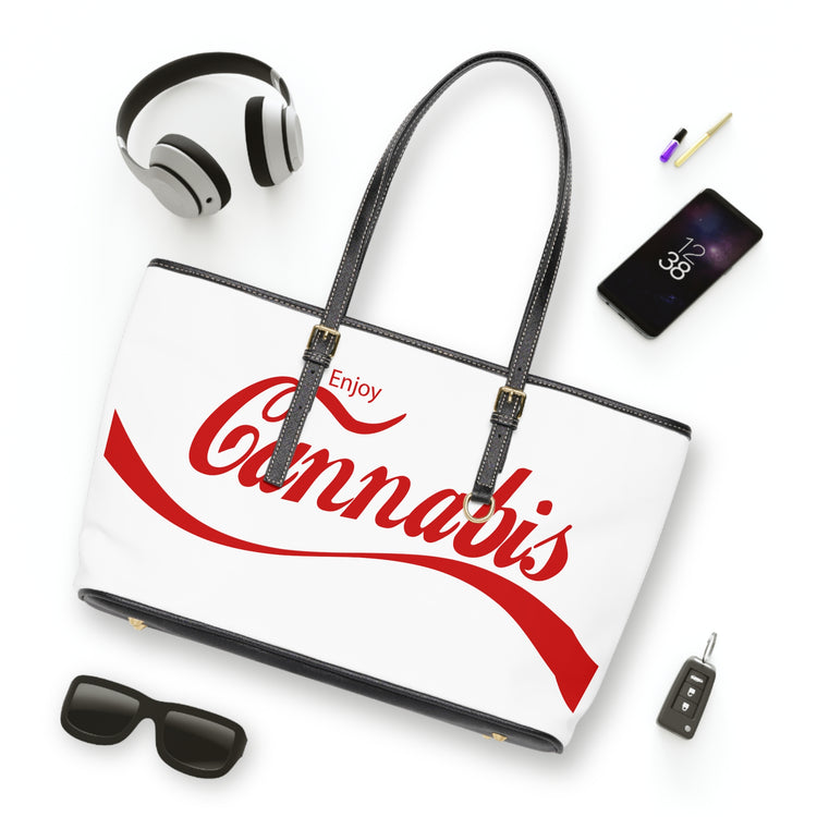 Enjoy Cannabis Shoulder Bag - Fandom-Made