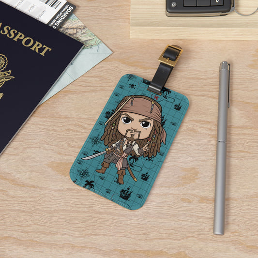 Captain Jack Luggage Tag - Fandom-Made