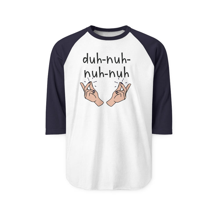 Snappy Song 3/4 Raglan Shirt - Fandom-Made