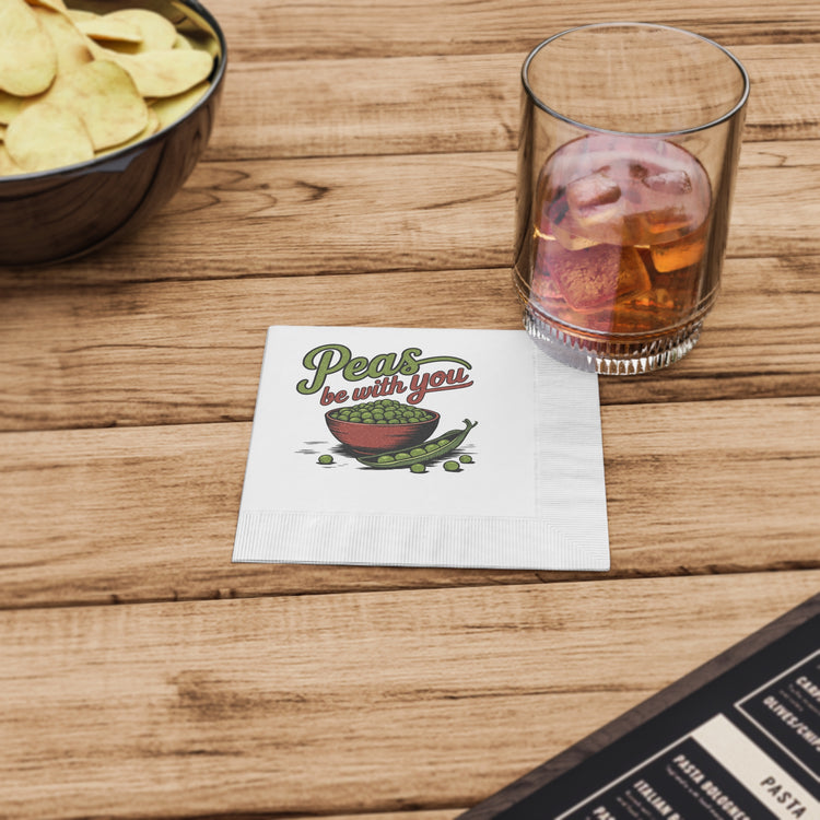 Peas Be With You Paper Napkins