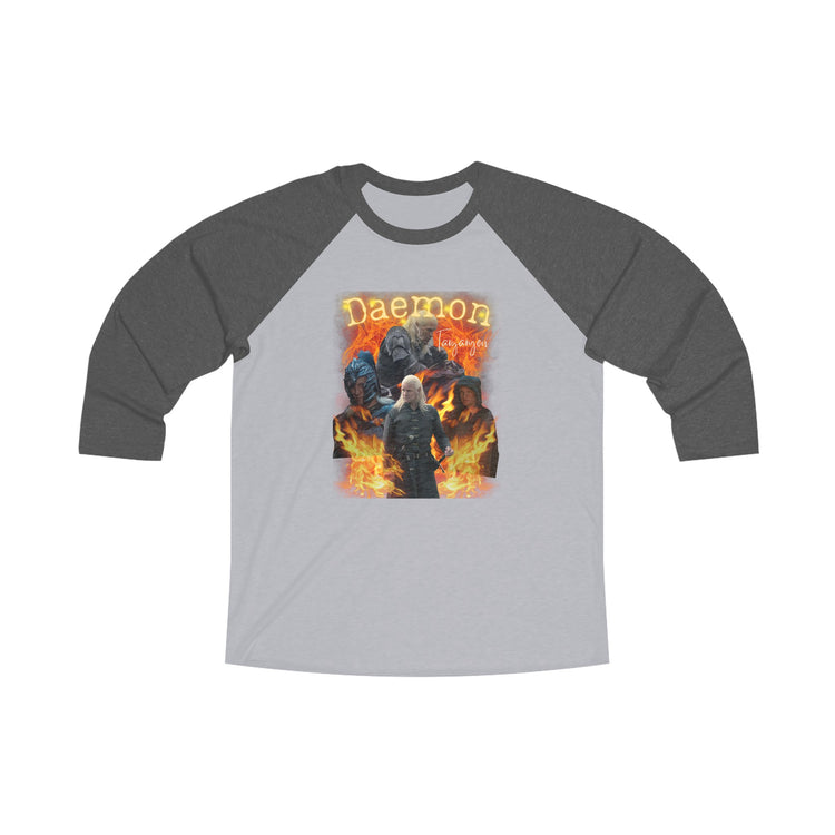Daemon Targaryen 3 Raglan Tee - Fandom-Made