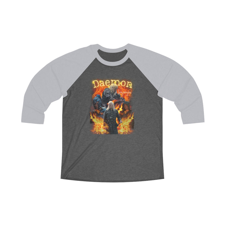 Daemon Targaryen 3 Raglan Tee - Fandom-Made