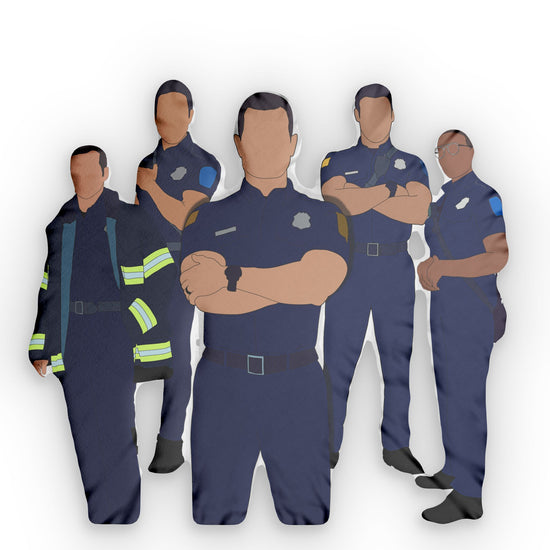 9-1-1 Group-Shaped Pillow - Fandom-Made