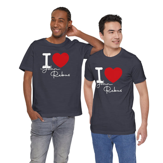 I Love John Rebus T-Shirt - Fandom-Made
