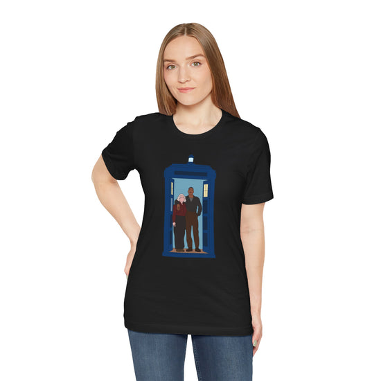 The Fifteenth Doctor and Ruby T-Shirt - Fandom-Made