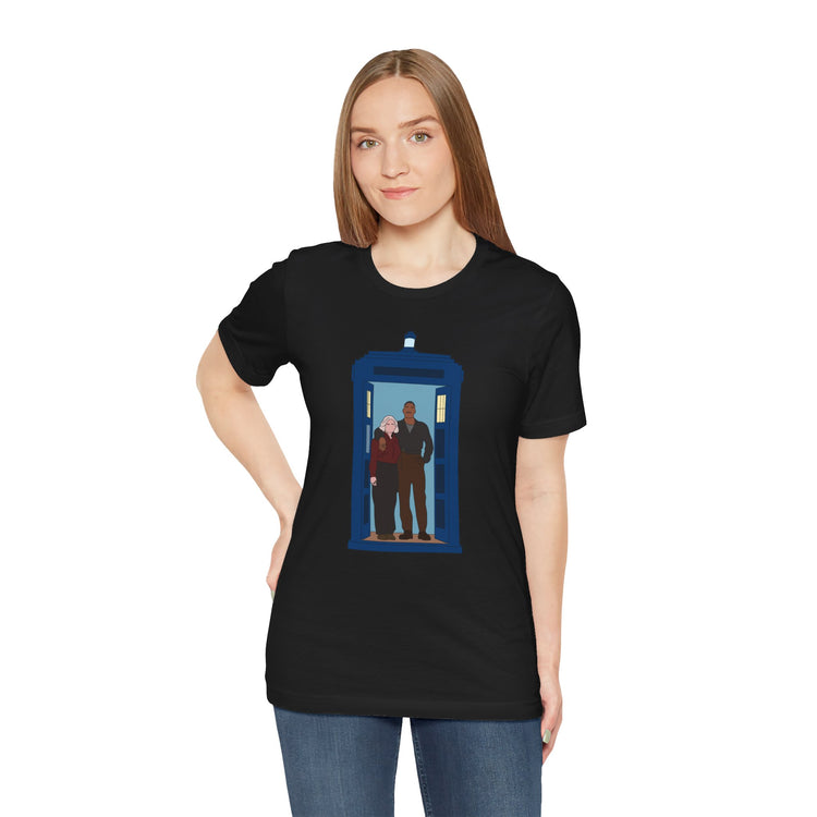 The Fifteenth Doctor and Ruby T-Shirt - Fandom-Made
