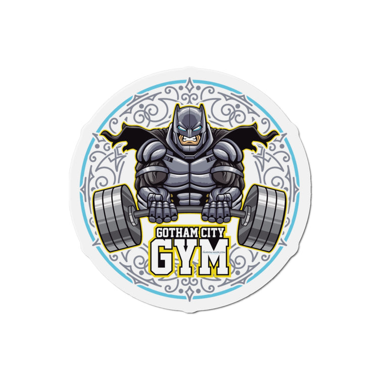 Gotham City Gym Die-Cut Magnet - Fandom-Made