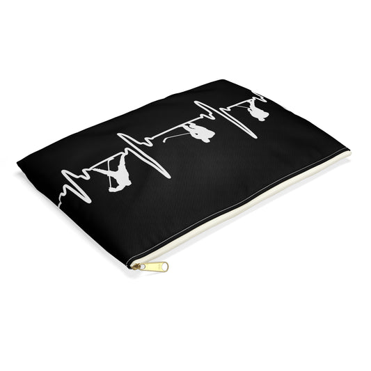My Heart Beats For Hockey Pouch - Fandom-Made