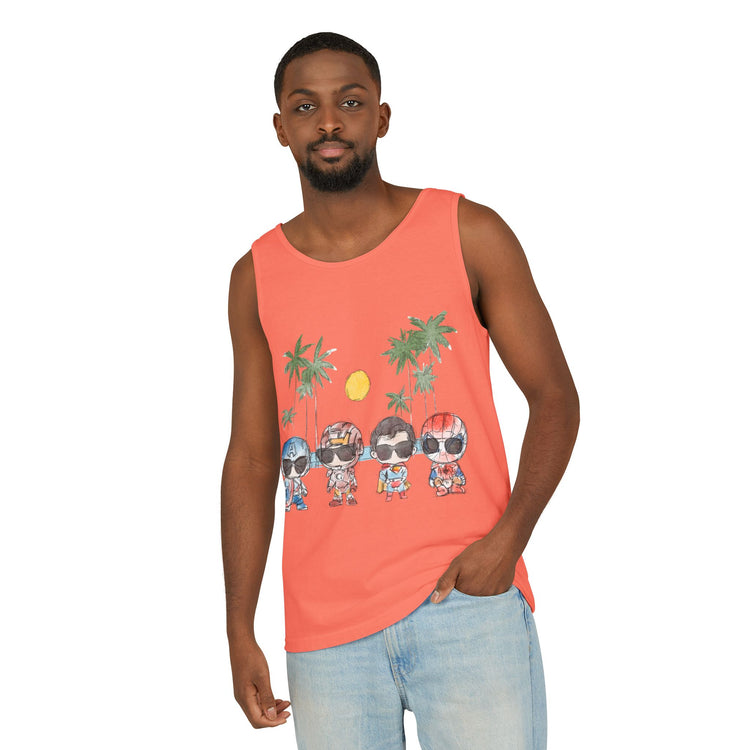 Summertime Heroes Tank Top - Fandom-Made