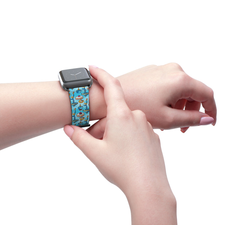 Hanukkah Watch Band - Fandom-Made