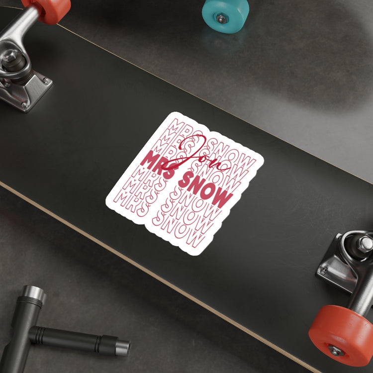 Mrs. Jon Snow Die-Cut Sticker