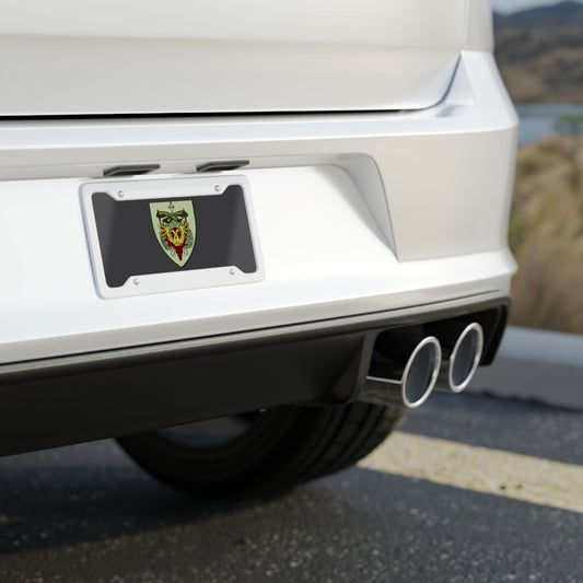 Durmstrang Crest License Plate - Fandom-Made