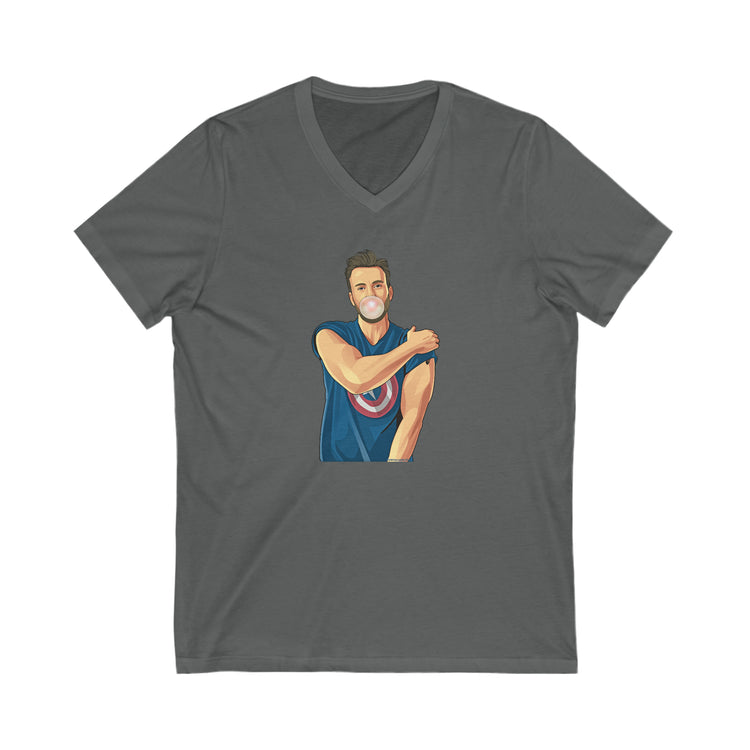 Chris Evans V-Neck T-Shirt - Fandom-Made