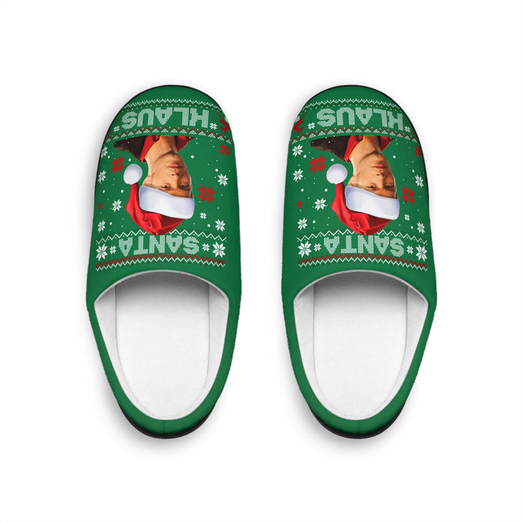 Santa Klaus Women's Slippers - Fandom-Made