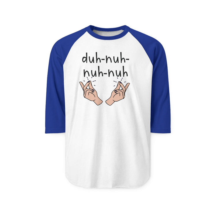 Snappy Song 3/4 Raglan Shirt - Fandom-Made