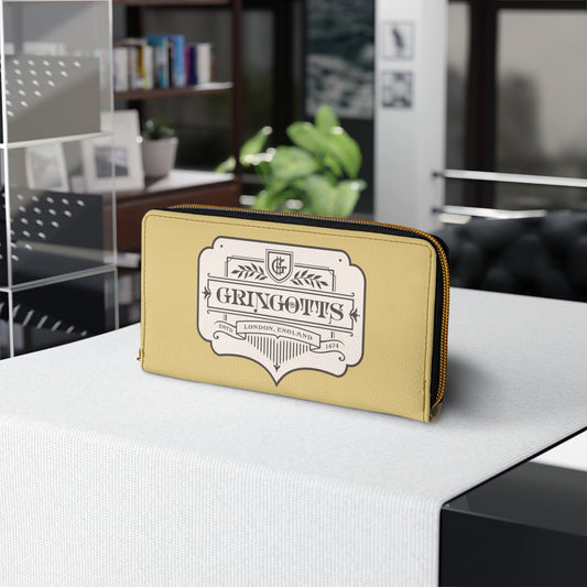 Gringotts Zipper Wallet - Fandom-Made