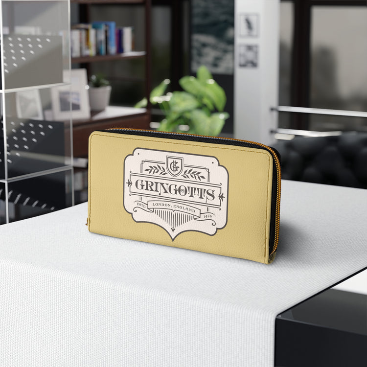 Gringotts Zipper Wallet - Fandom-Made